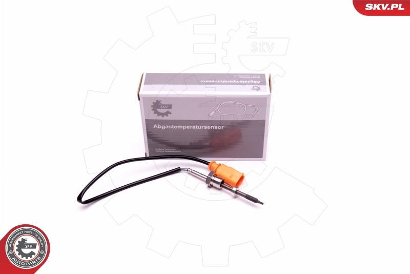 Sensor, exhaust gas temperature